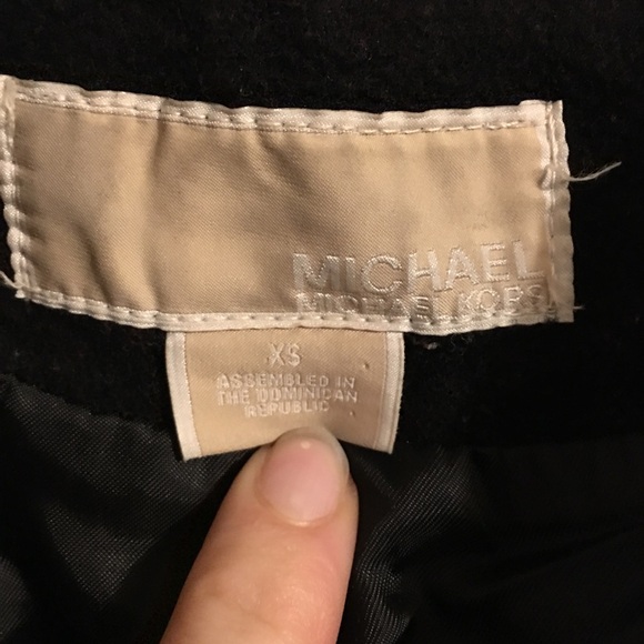 Michael Kors Black Toggle Coat - Picture 2 of 4